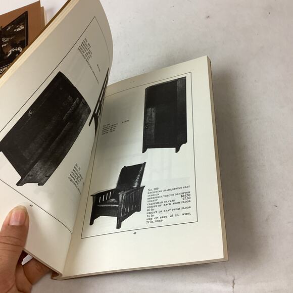 1981 Limbert’s Arts Crafts Furniture Catalog & Craftsman Furniture Catalog 1978 - Picture 11 of 14